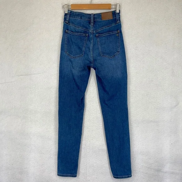 Madewell Womens Curvy Roadtripper Medium Wash Skinny Jeans - Picture 3 of 12